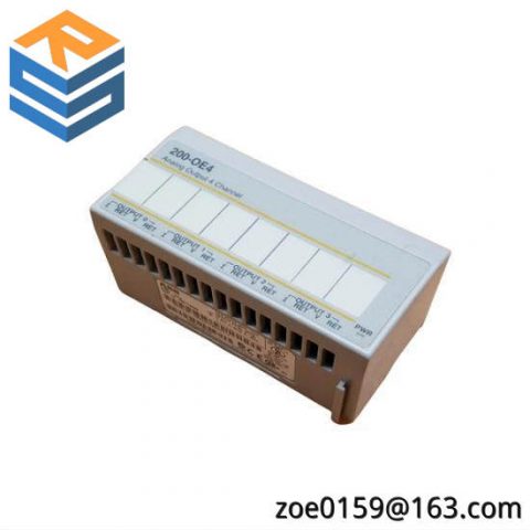 ABB S200-OE4: 4-Channel Analog Output Module for Industrial Control Systems