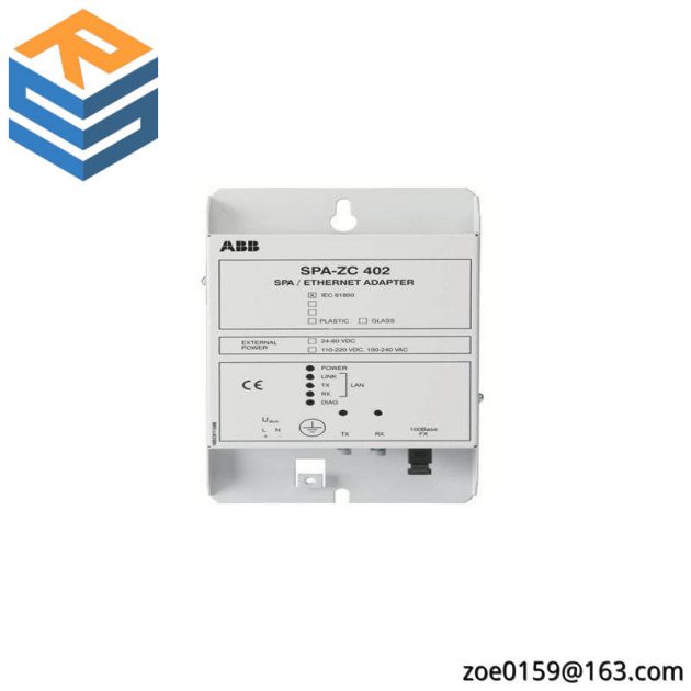 ABB SPA-ZC400 Ethernet Adapter, Advanced Industrial Networking Solution