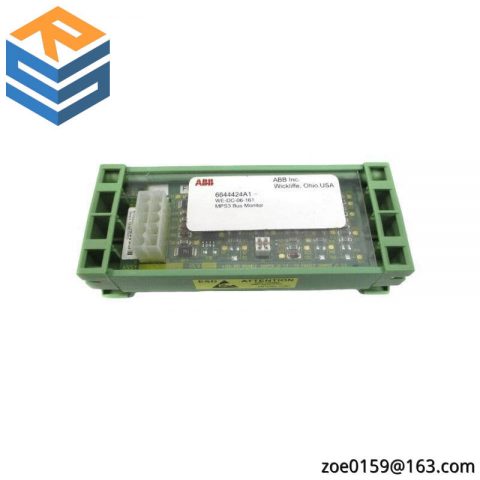 ABB WE-DC-06-161 6644424A1: High Precision Voltage Bus Monitor Assembly