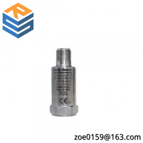 Bently Nevada 177230-01-02-05 Seismic Transmitter: Precision Monitoring for Industrial Applications
