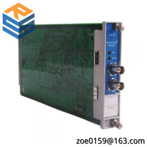 Bently Nevada 3500/25 125792-01 Keyphasor Module - Precision Monitoring for Industrial Controls