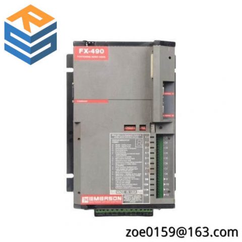 Emerson + DeltaV FX490 Servo Driver
