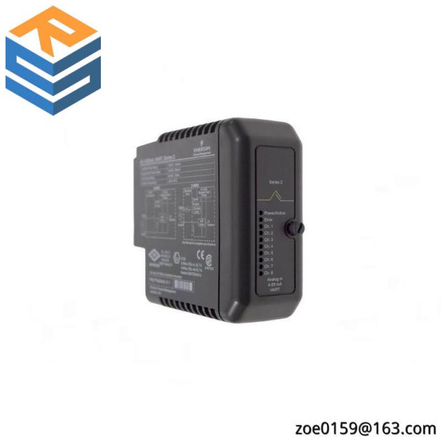 EMERSON KJ3222X1-BA1 | 12P2532X142 DeltaV™ Analog Input Card
