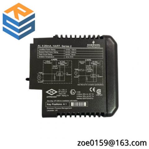 Emerson VE4003S2B2 DeltaV Analog Input Module, Precision Measurement & Control Solution