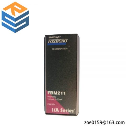 Foxboro FBM211 P0914TN Differential Input Module, High-Performance Control Solution