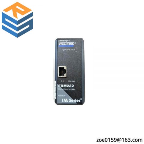 FOXBORO FBM232 Mbps Ethernet Module, Single