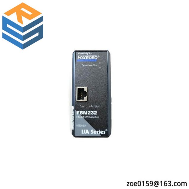 FOXBORO FBM232 Mbps Ethernet Module, Single