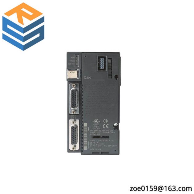 GE IC200PNS001: Precision Remote I/O Unit for Industrial Automation