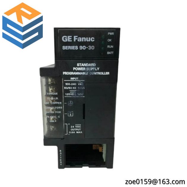 GE IC693PWR321T - Advanced Power Supply Module, Designed for Industrial Control Systems
