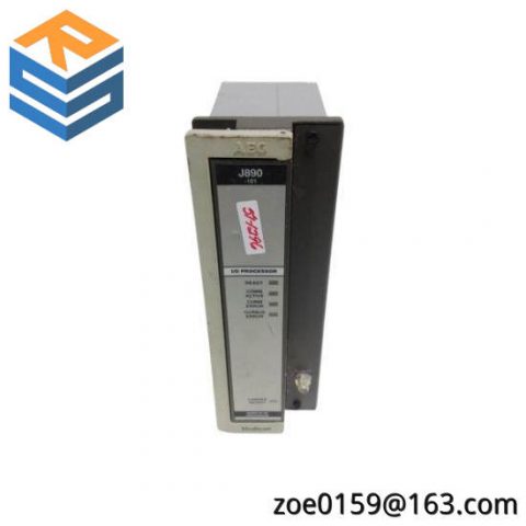 Modicon AS-J890-101 Remote I/O Processor Module, Advanced Control Solutions for Industrial Automation