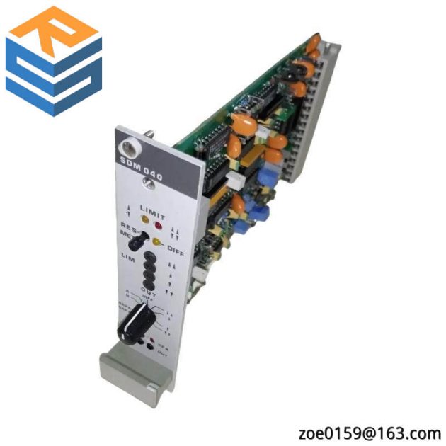 Philips SDM040 Control Module, High-Power Electronics, Industrial Automation