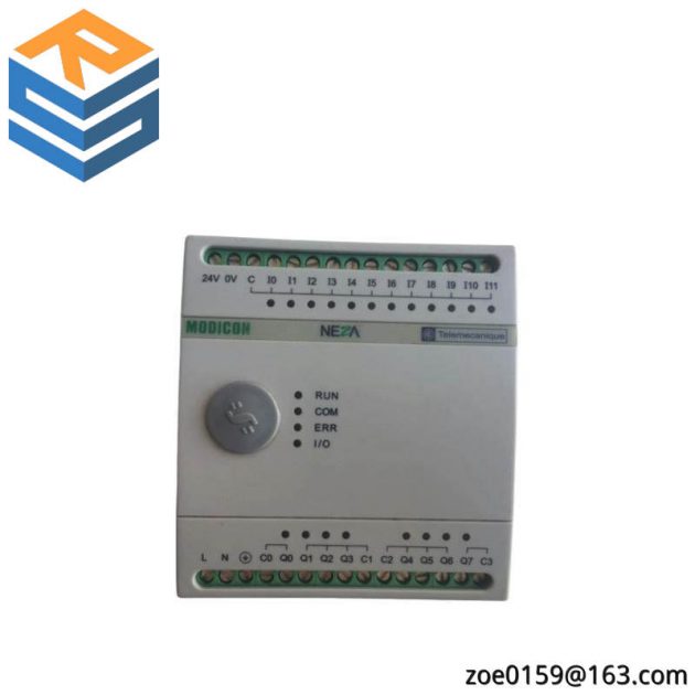 Schneider TSX Controller: 8-Channel Digital Input, 8-Channel Relay Output, Control Module
