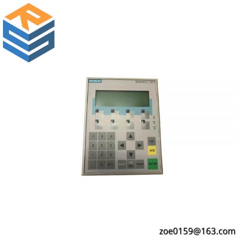 SIEMENS 6AV3607-1JC20-0AX1 Operator Interface - Advanced Control Solution for Industrial Applications
