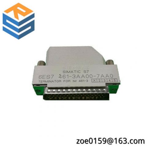 SIEMENS 6ES7461-3AA01-7AA0 Terminating Connector - Industrial Automation Module