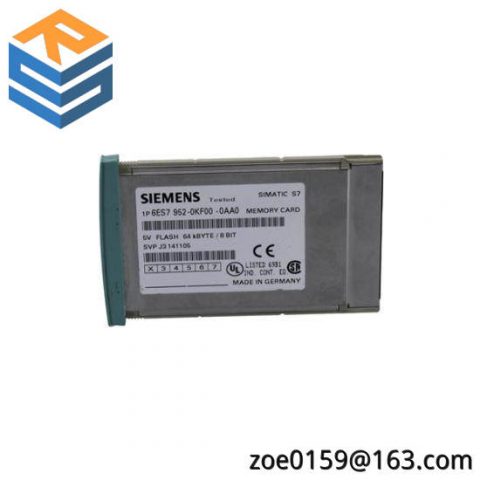 SIEMENS 6ES7952-0KF00-0AA0 Memory Card: Advanced Control Solution for Industrial Automation