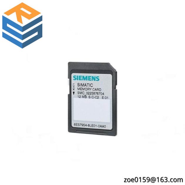 SIEMENS 6ES7954-8LC03-0AA0 - SIMATIC S7 Memory Card for Efficient Data Storage Solutions