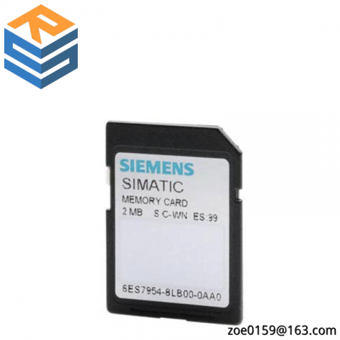 SIEMENS 6ES7954-8LB00-0AA0 Memory Card for Industrial Control Systems