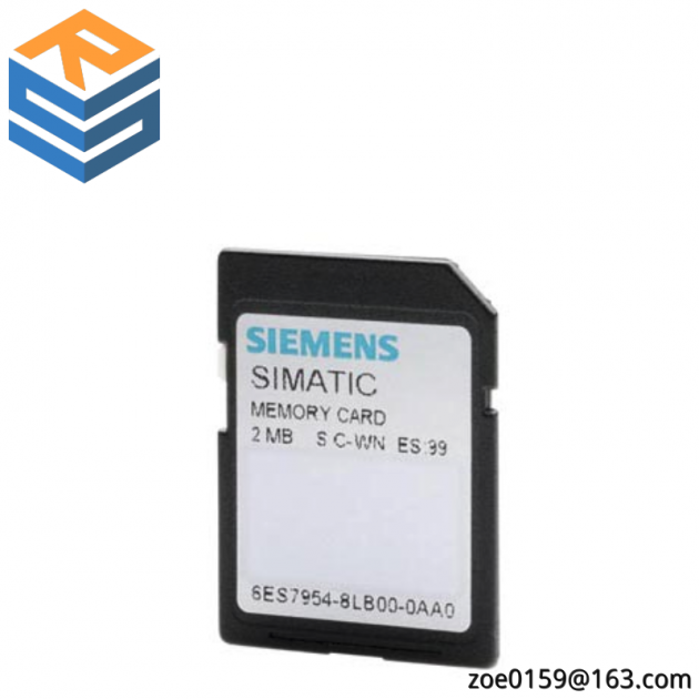 SIEMENS 6ES7954-8LB00-0AA0 Memory Card for Industrial Control Systems