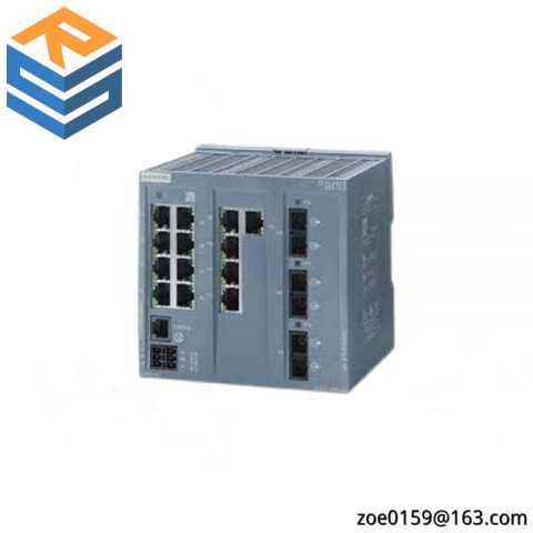 SIEMENS 6GK5213-3BD00-2AB2: Network Switch with 8x 10/100 Mbit Ports for Industrial Control Systems
