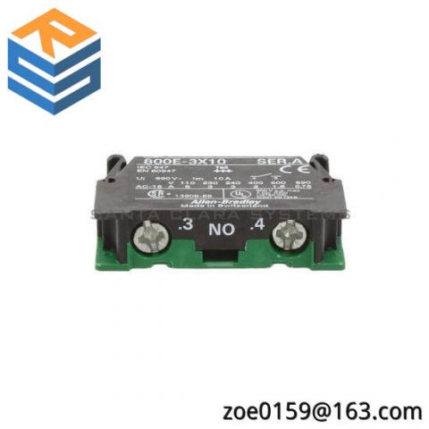 AB 800E-3X10 Contact Block, Control Module