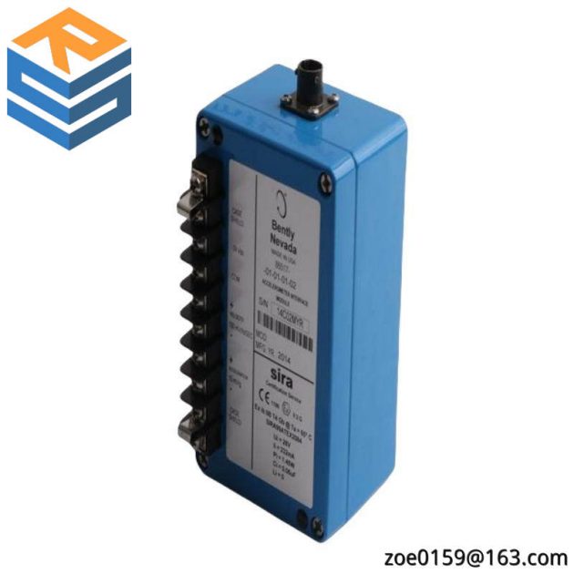 BENTLY NEVADA 86517 Accelerometer Interface Module, for Industrial Control Systems
