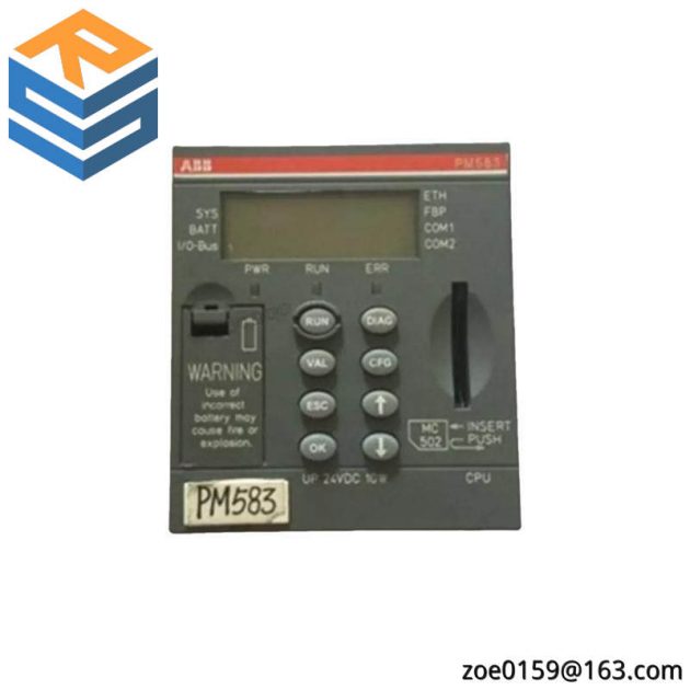 ABB AC500 CPU PM583-ETH: High Performance Modular Control Solution