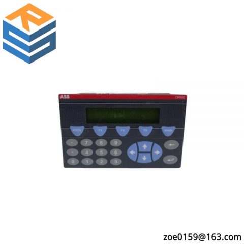 ABB CP502 - Text Display Panel, 1SBP260190R1001-A, PLC Module
