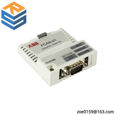 ABB FCAN-01 CAN Bus Adapter Module for Industrial Automation