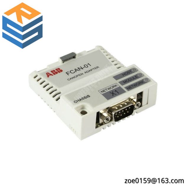 ABB FCAN-01 CAN Bus Adapter Module for Industrial Automation