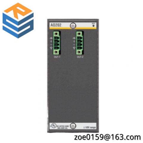 Bachmann AO202 Analog Output Module - Precision Control for Industrial Automation