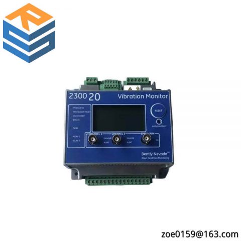 Bently Nevada 2300/20-00 Vibration Monitor: Precise Industrial Condition Monitoring