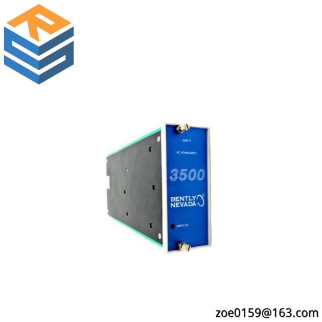 Bentley Nevada 3500/15 Power Supply Module, Precision Control for Industrial Applications