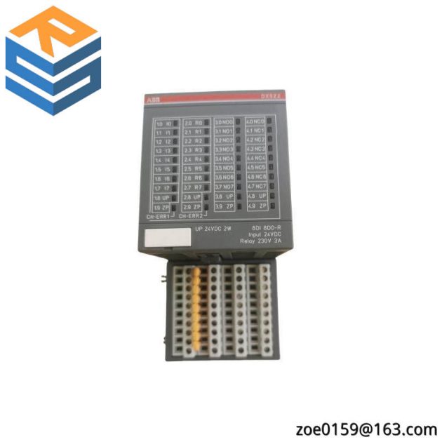 ABB DX522 - Digital I/O Module, 8 DI for Industrial Control