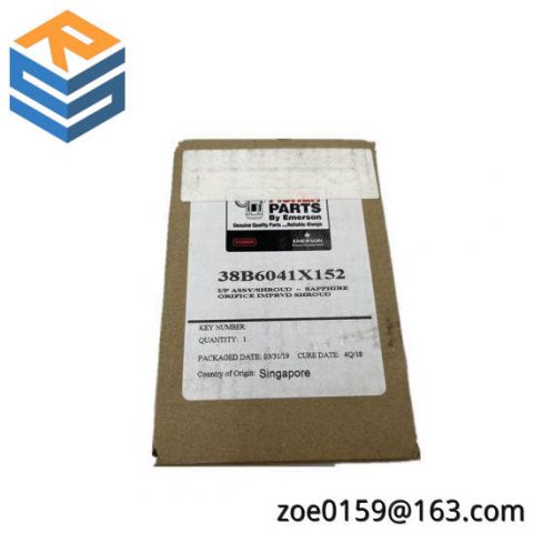 EMERSON Fisher 38B6041X152 Controller - Precision Control Module for Industrial Automation