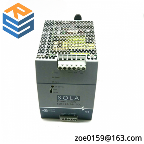 EMERSON SDN 20-24-100C: Industrial Control Module for Precision Voltage Handling