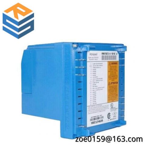 Honeywell RM7823A1016 - Microprocessor-Based Burner Control Module for Industrial Automation