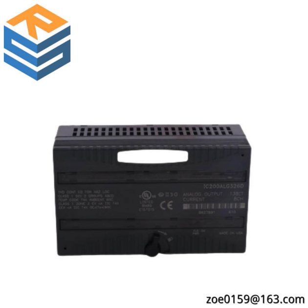GE IC200ALG326D Analog Output Module - Precision Control for Industrial Automation