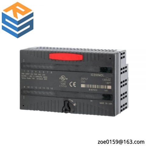 GE IC200MDL241: High-Performance AC Input Module with 16 Points for Industrial Control