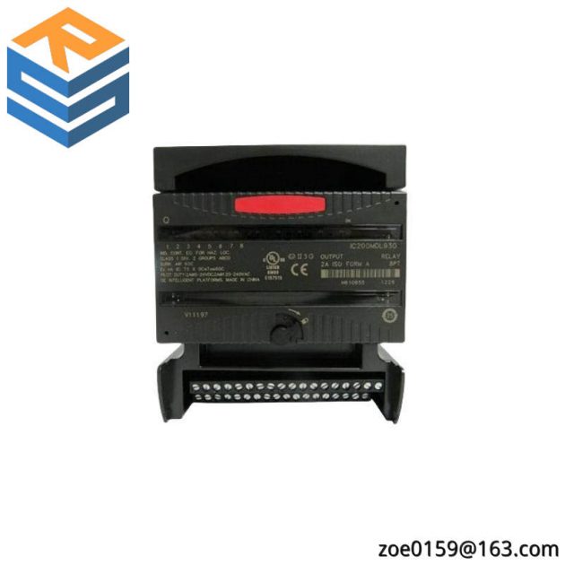 GE IC200MDL930: Output Relay Isolated, 8-Point, Industrial Control Module