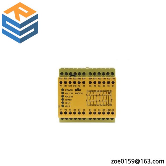 PILZ PNOZ 11 Series Dual-Channel Safety Relay - For Industrial Control Systems