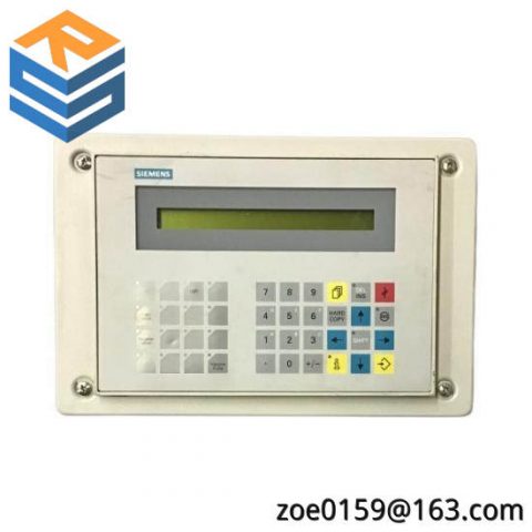 SIEMENS 6AV3515-1EB00 OP15A Operator Panel: Advanced Human-Machine Interface