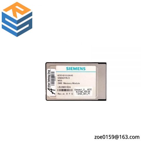 SIEMENS SIMADYN D Memory Submodule 6DD1610-0AH0, Advanced Industrial Control Module