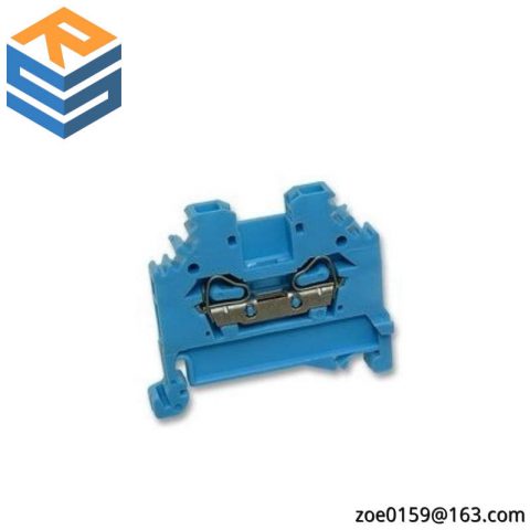 WAGO 280-104 DIN Rail Terminal Block with CAGE CLAMP Technology - 2 Conductor