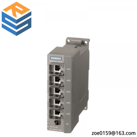 SIEMENS SCALANCE X005 6GK5 005-0BA00-1AA3 Unmanaged Industrial Ethernet Switch