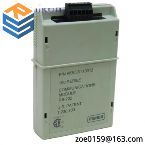 Fisher Controls W40159X0012, New in Original Packaging, High-Performance Control Valve Module