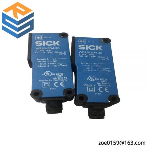 SICK WS18-3D430 Sensor, Industrial Control, 3D Detection, Advanced Technology