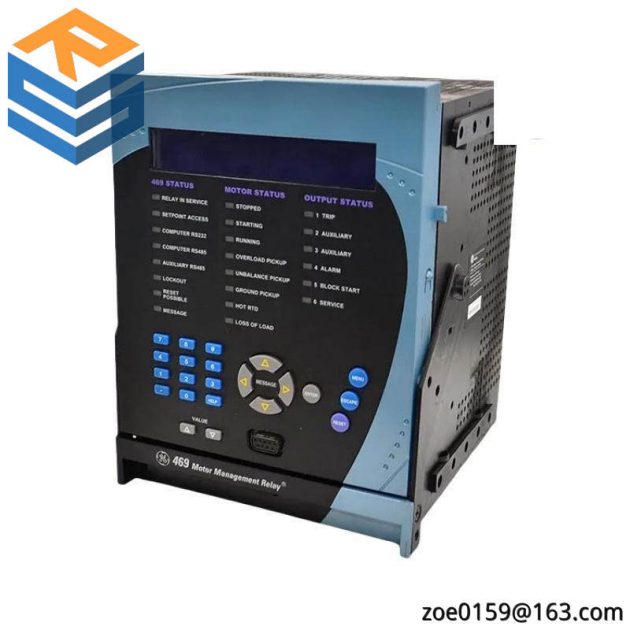 GE Multilin 469-P5-HI-A20-E Motor Management Relay, Comprehensive Protection & Monitoring Solution