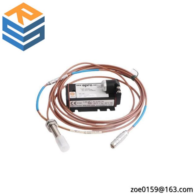 EPRO PR6423/010-040 with CON021 Pre-amplifier and 10M Extension Cable