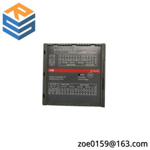 ABB 07AI91 Analog Input Module, High Precision and Versatile Measurement