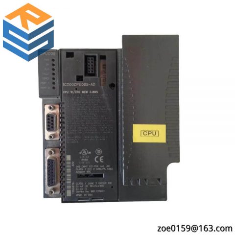 GE IC200CPU005 CPU Module - High Performance Control Solution